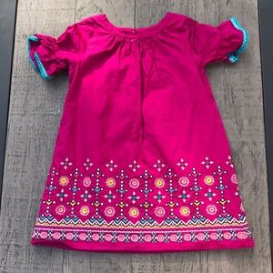Fuchsia Smock Dress 👗